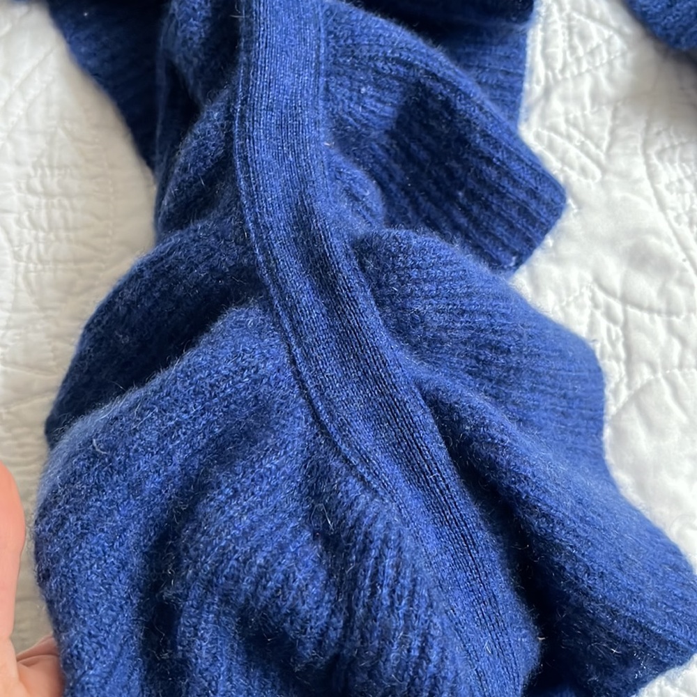 Blue Scarf Very Soft